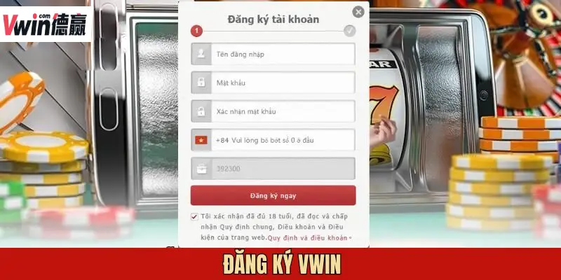 Cách đăng ký & đăng nhập Vwin